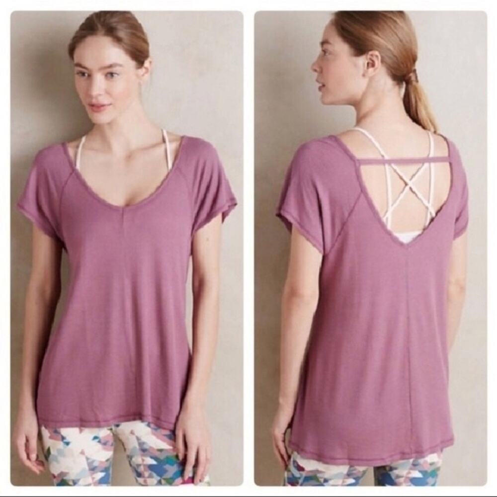 Anthropologie Saturday Sunday Waffle Swing Top